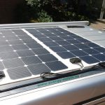 Flat solar system for VW T5 / T6