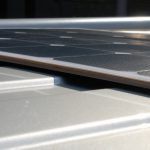 Flat solar system for VW T5 / T6