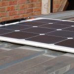 Flat solar system for VW T5 / T6