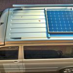 Solar system on VW T5 / T6 roof