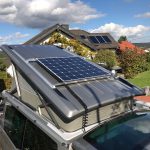 Solar system for VW T5 / T6 California